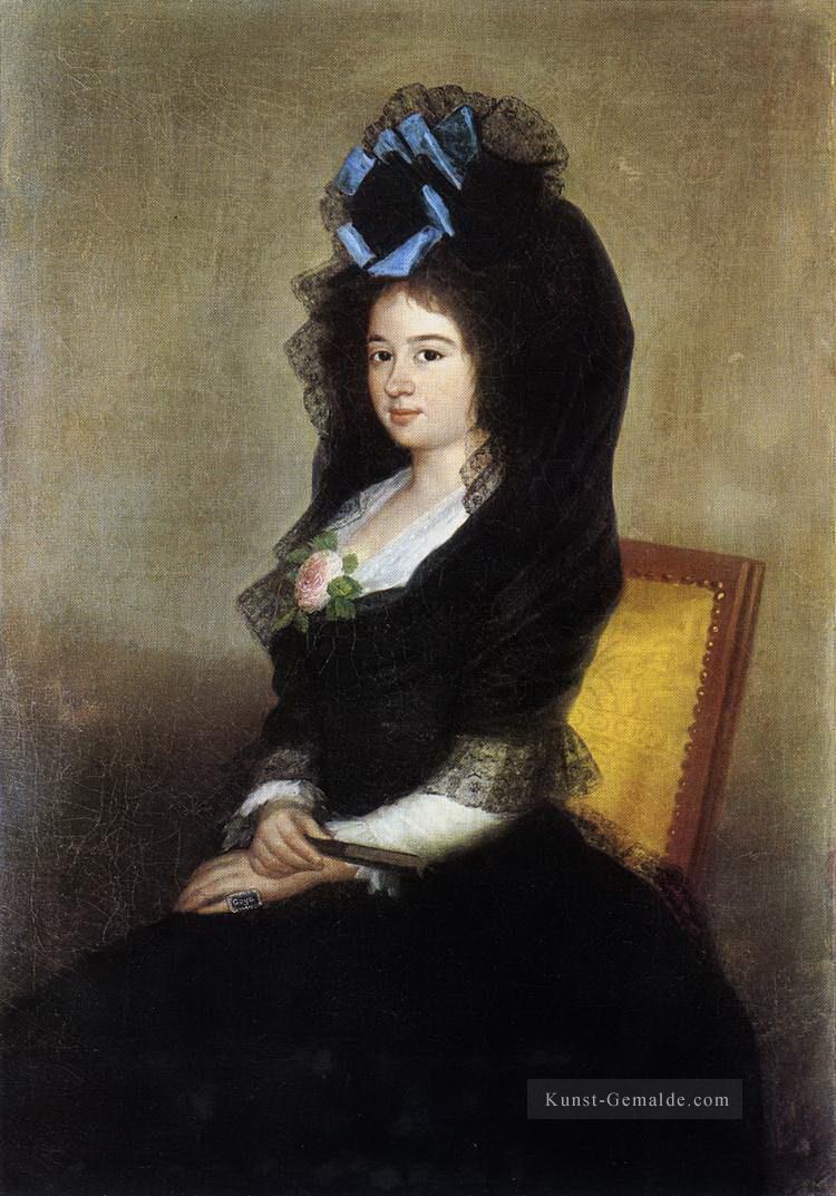 Dona Narcisa Baranana de Goicoechea Francisco de Goya Ölgemälde